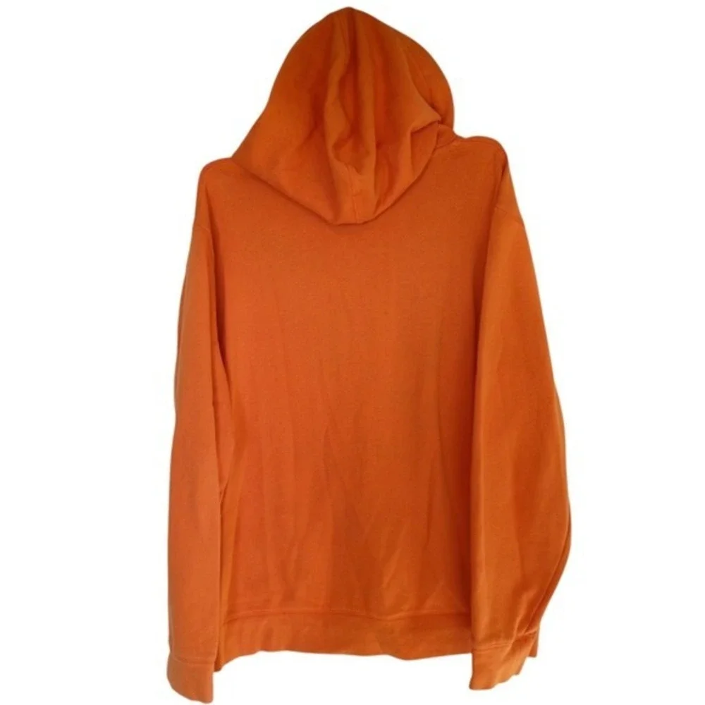Old Navy Hoodie Sz XL Orange‎ Full Zip Fleece Lined Casual Comfort Activewear